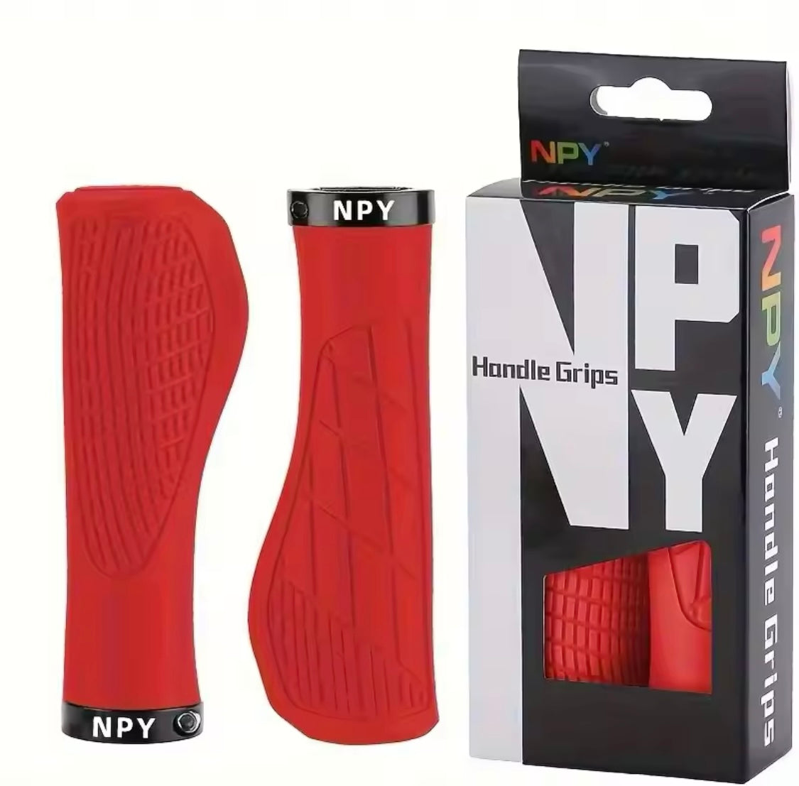 Handle Bar Grip (Black, Red, Purple,…)