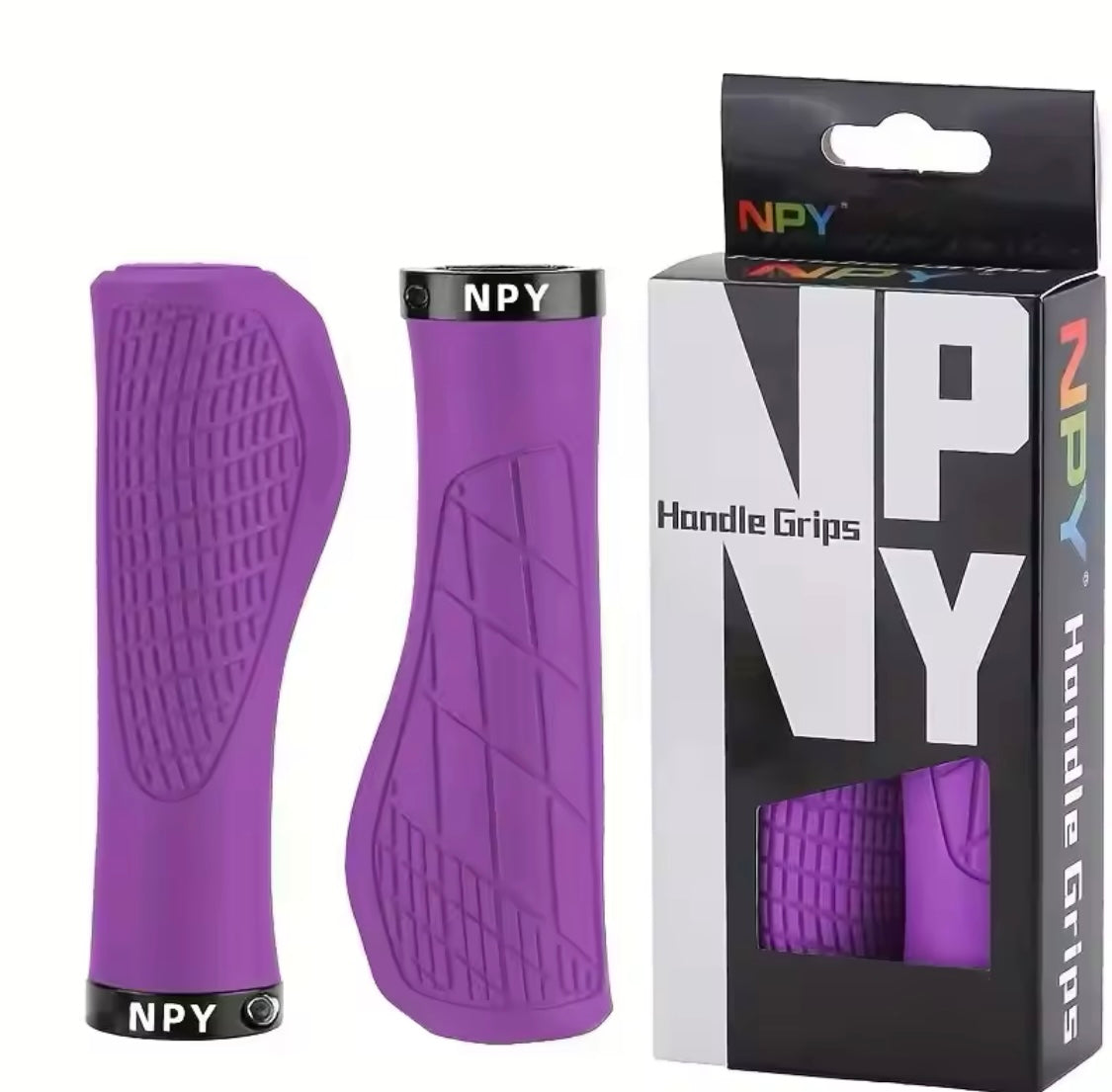 Handle Bar Grip (Black, Red, Purple,…)