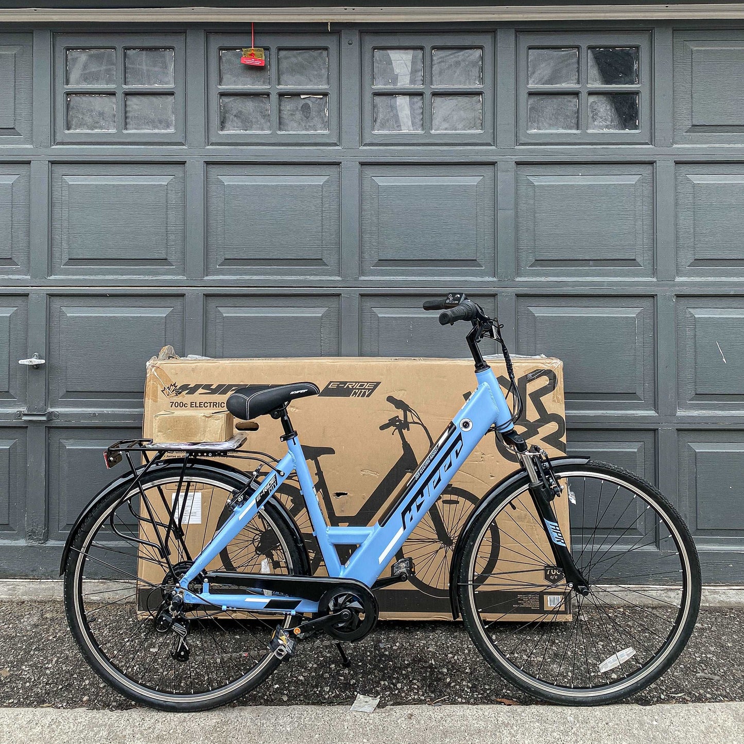 700C E-RIDE CITY HYPER EBIKE