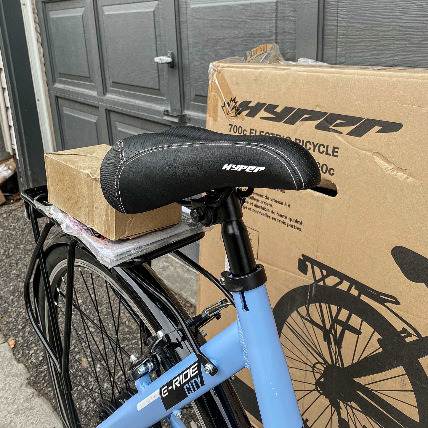 700C E-RIDE CITY HYPER EBIKE