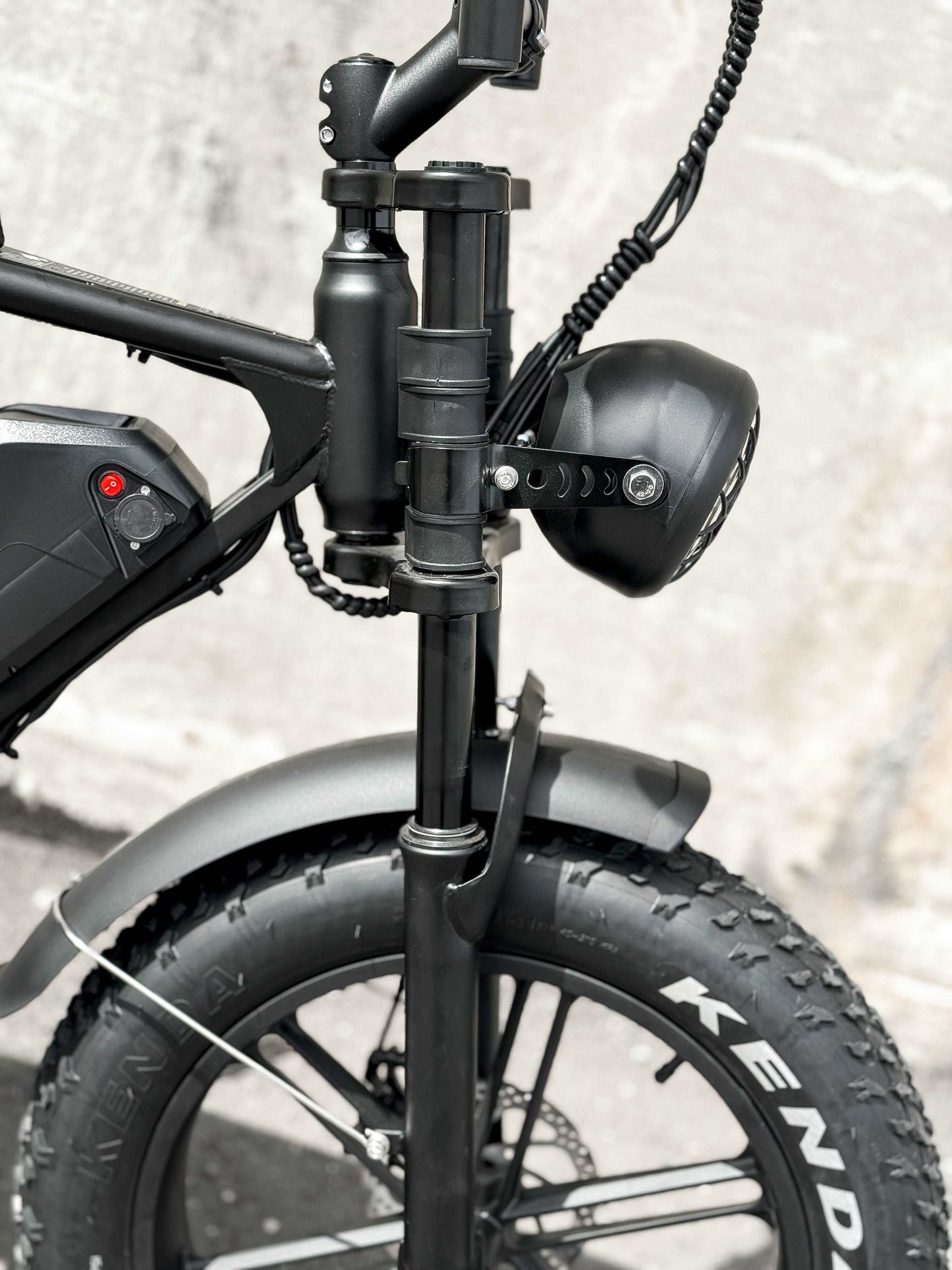 Dalat V1 Dual Battery Edition Electric Bike 2024, Front Fork