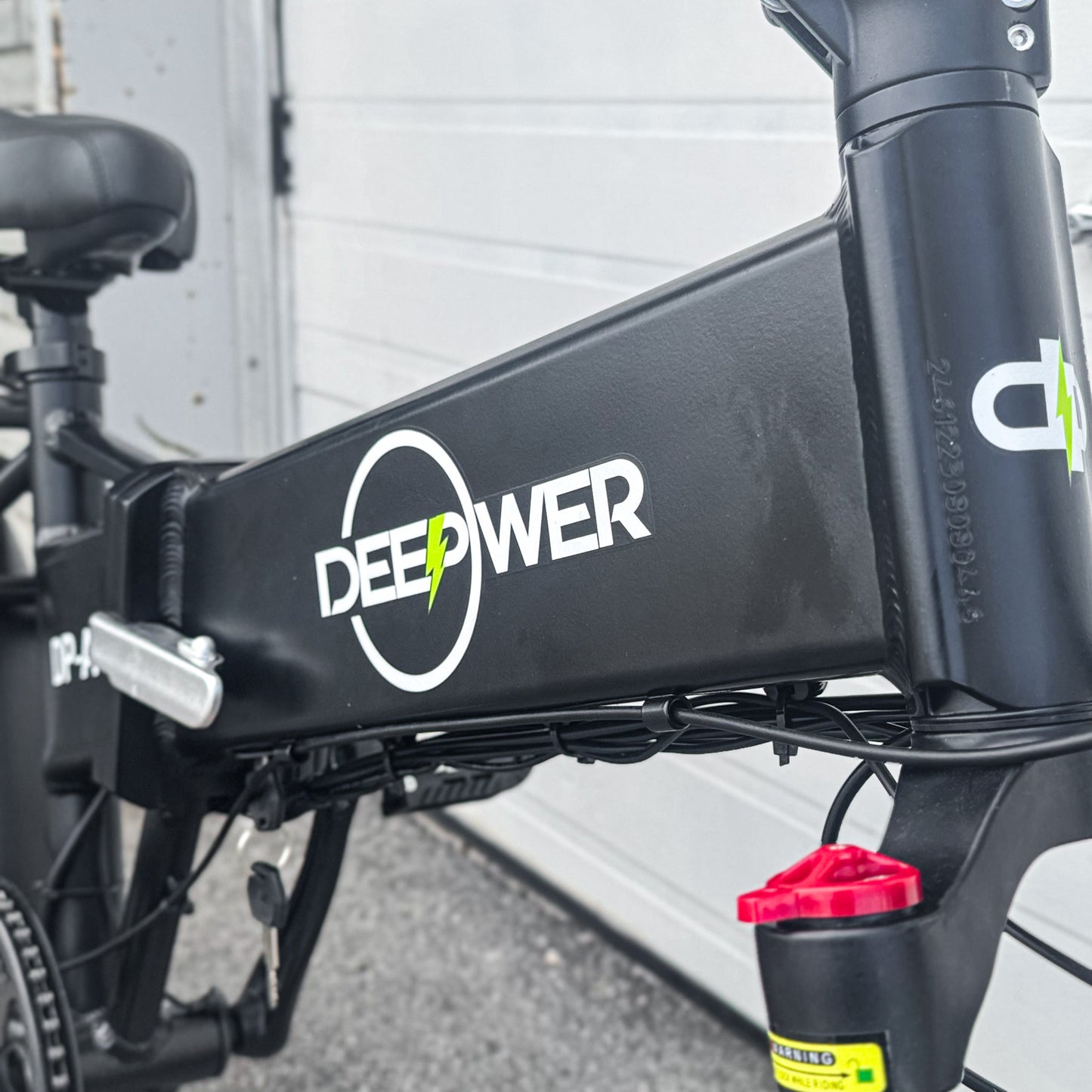 Fat Tire Folding Electric Bike Deep Power