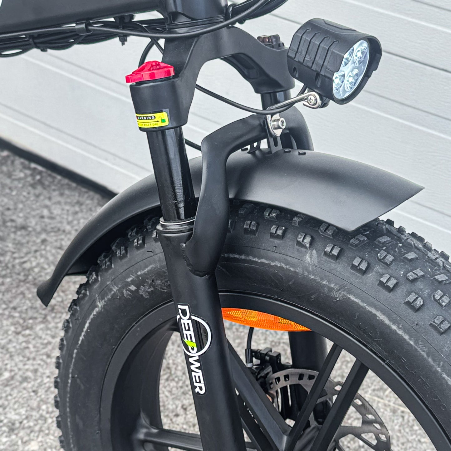Fat Tire Folding Electric Bike Deep Power