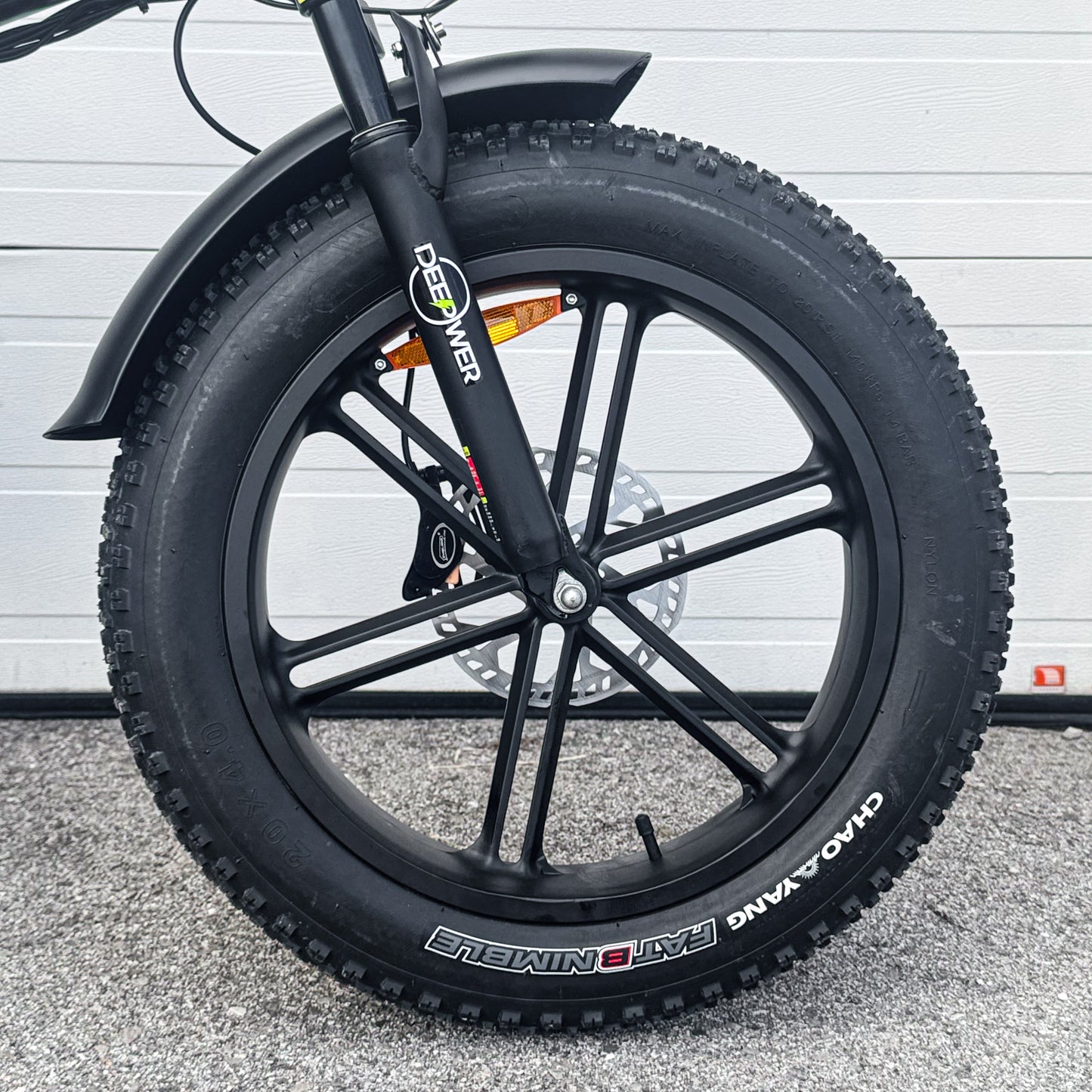 Fat Tire Folding Electric Bike Deep Power