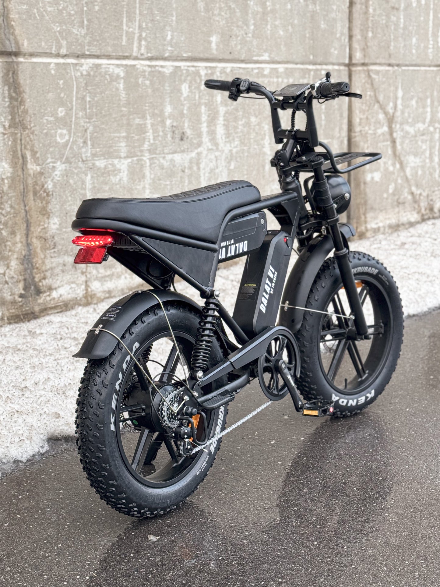 Ebike Dalat V1 Dual Battery Beast Edition 2025, rear side image
