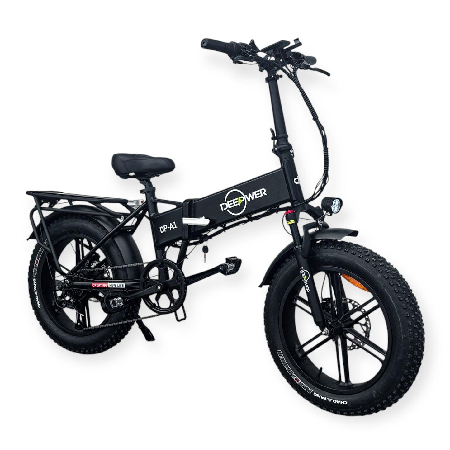 Folding Ebike With Fat Tire