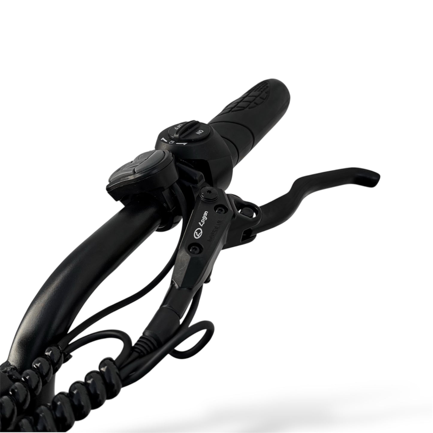 Dalat V1 Beast Edition electric bike 2026 close-up view on Logan brake lever