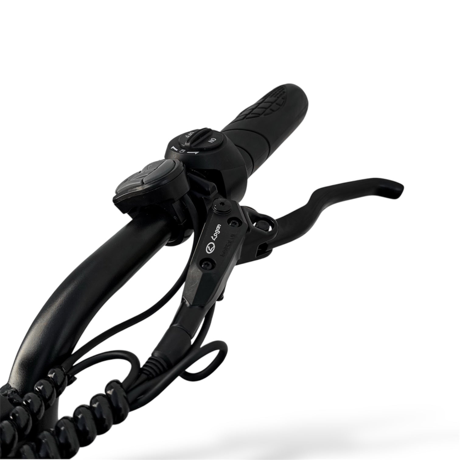 Dalat V1 Beast Edition electric bike 2026 close-up view on Logan brake lever