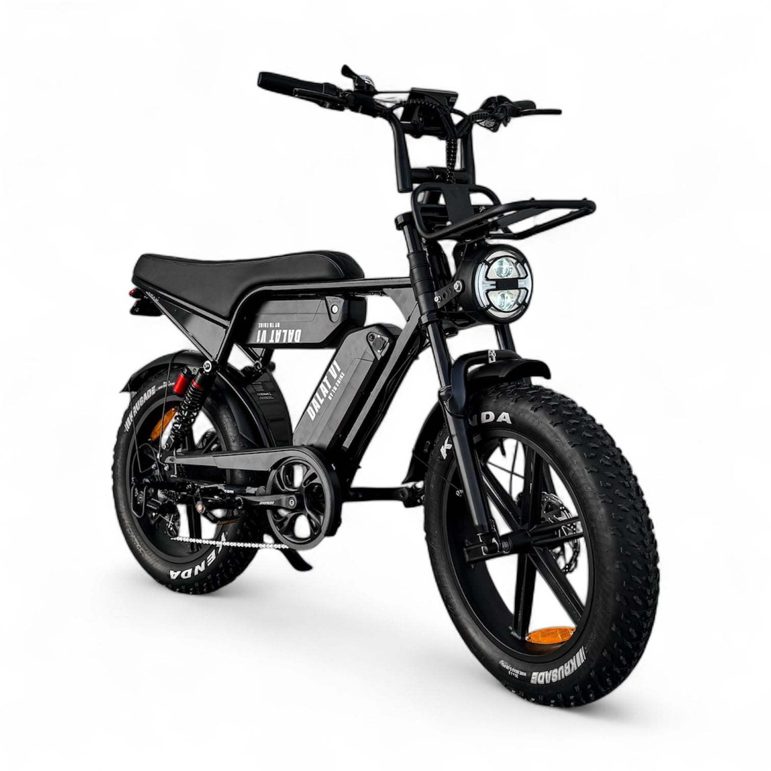 Moped Style Fat Tire Ebike  - Dalat V1 Dual Beast Edition 2026