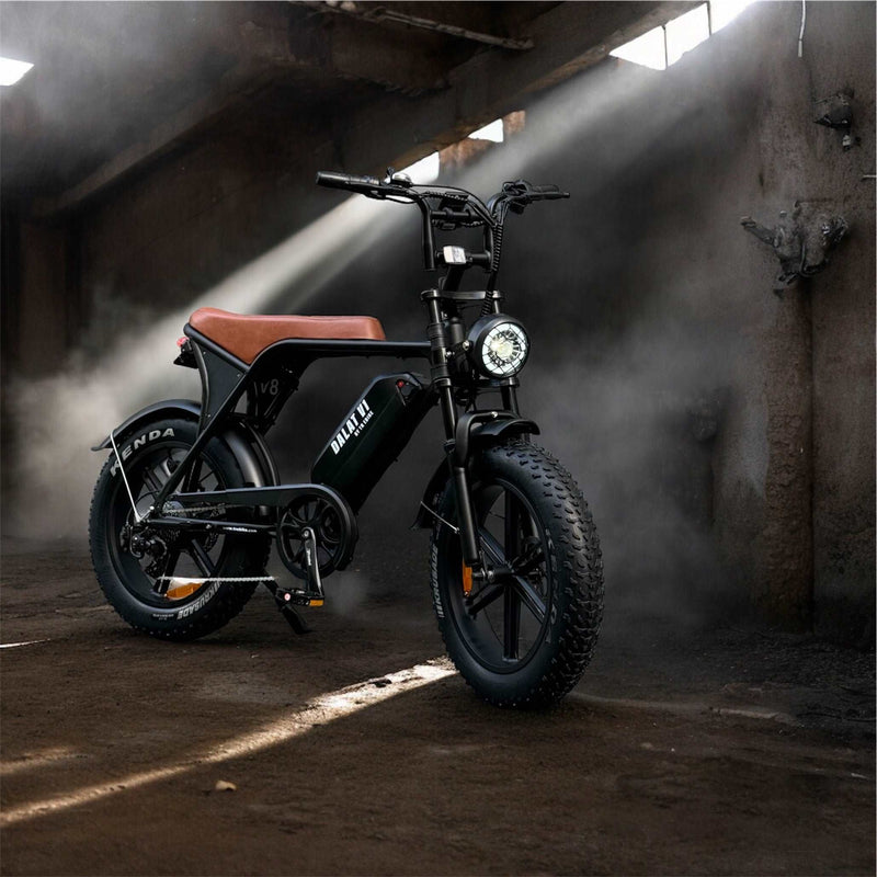 Dalat V1 Electric Bike Vintage Edition 2024, motorcycle style ebike