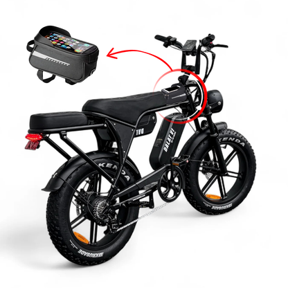Phone Holder & Storage For Dalat V1 Ebike (Water-Proof)