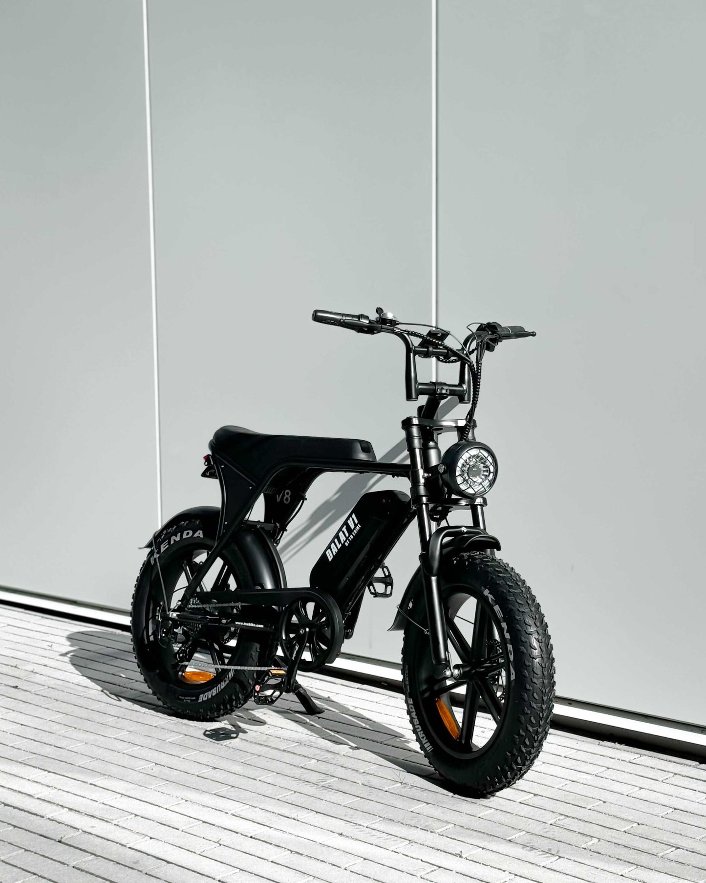 Dalat V1 Vintage Edition Black Saddle, Fast Ebike For Sale 50km/h