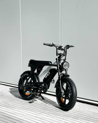 Dalat V1 Vintage Edition Black Saddle, Fast Ebike For Sale 50km/h