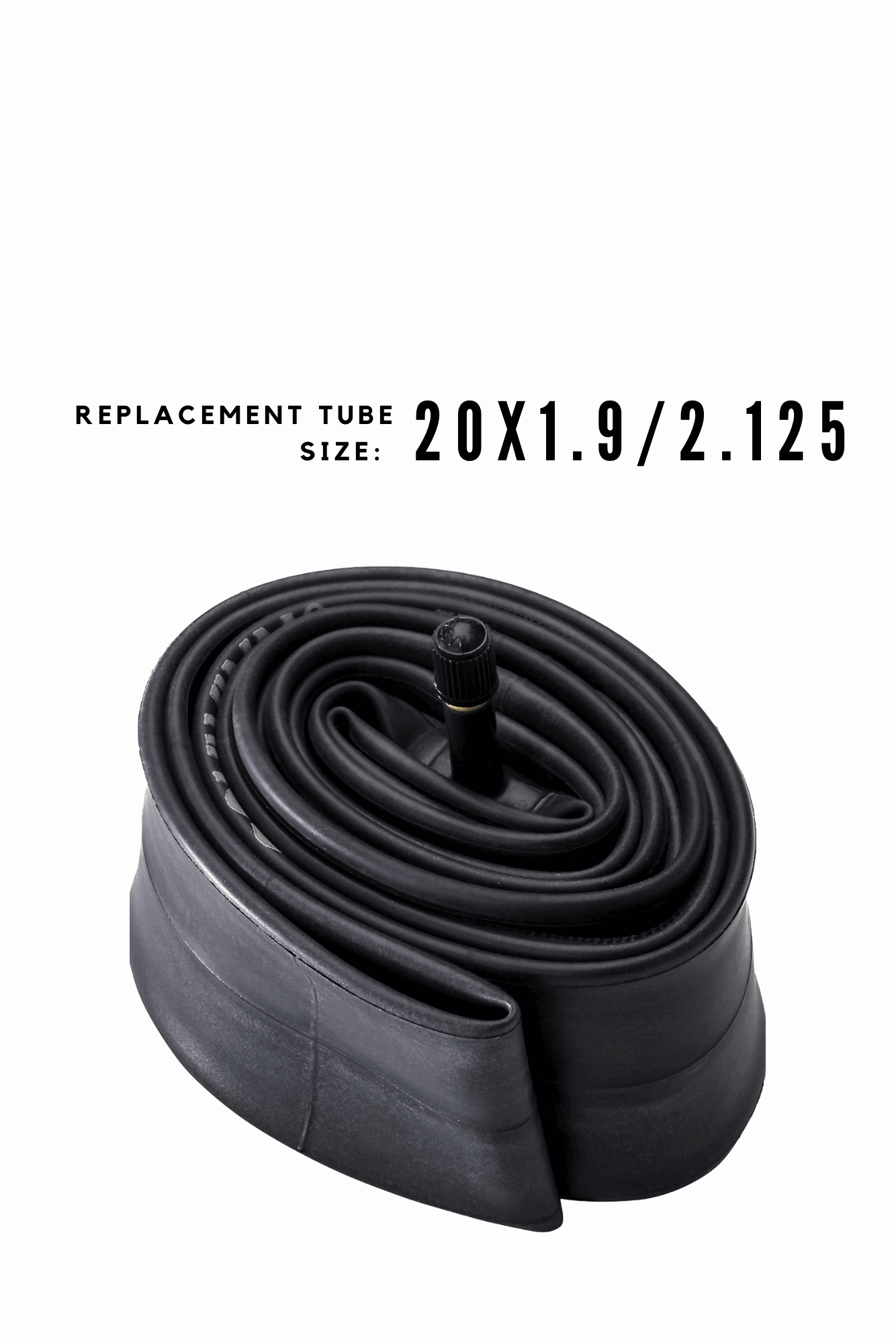 20x1.9/2.125 inch Replacement Tube