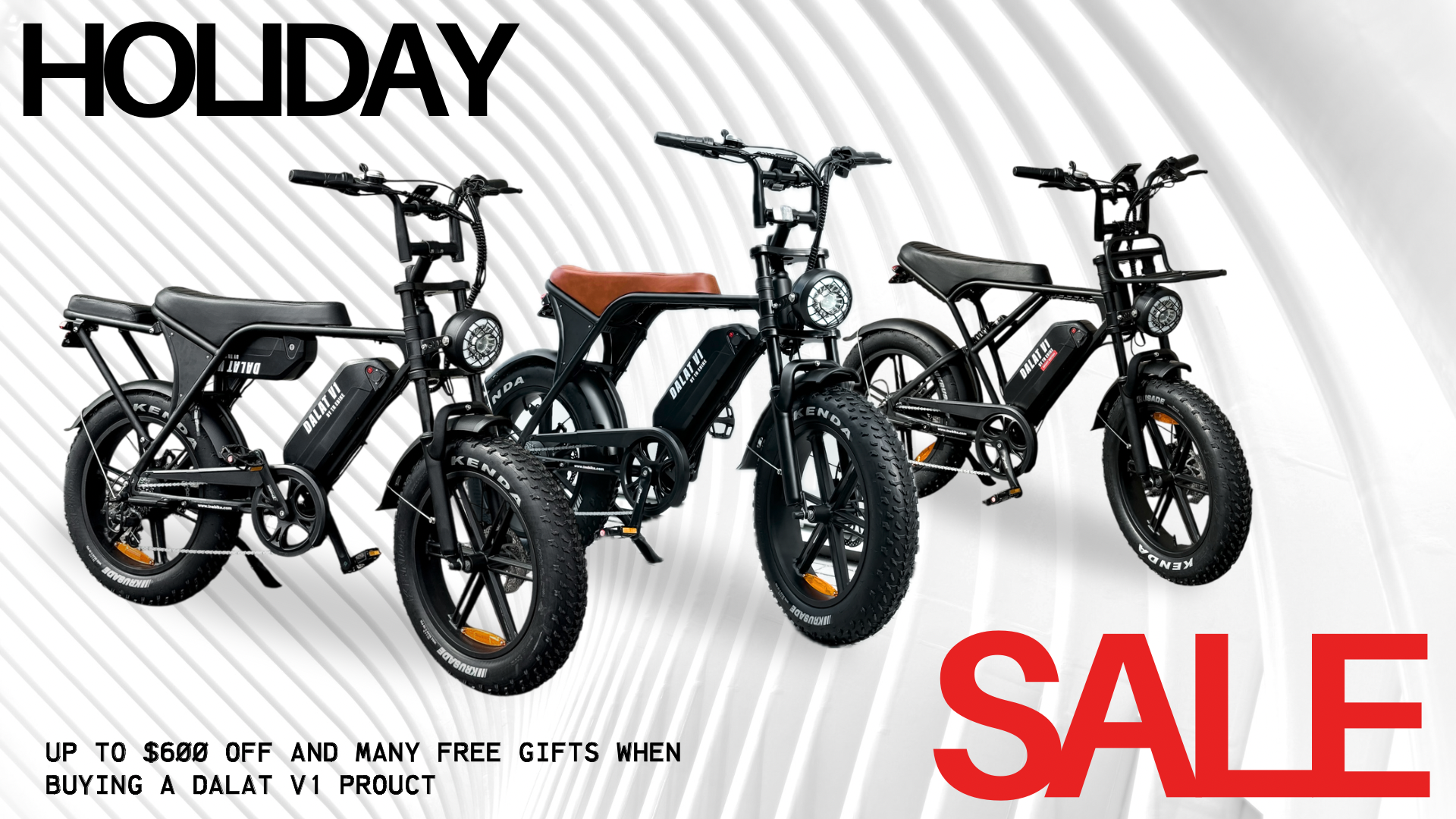 Dalat V1 Electric Bike Holiday Big Sale Off