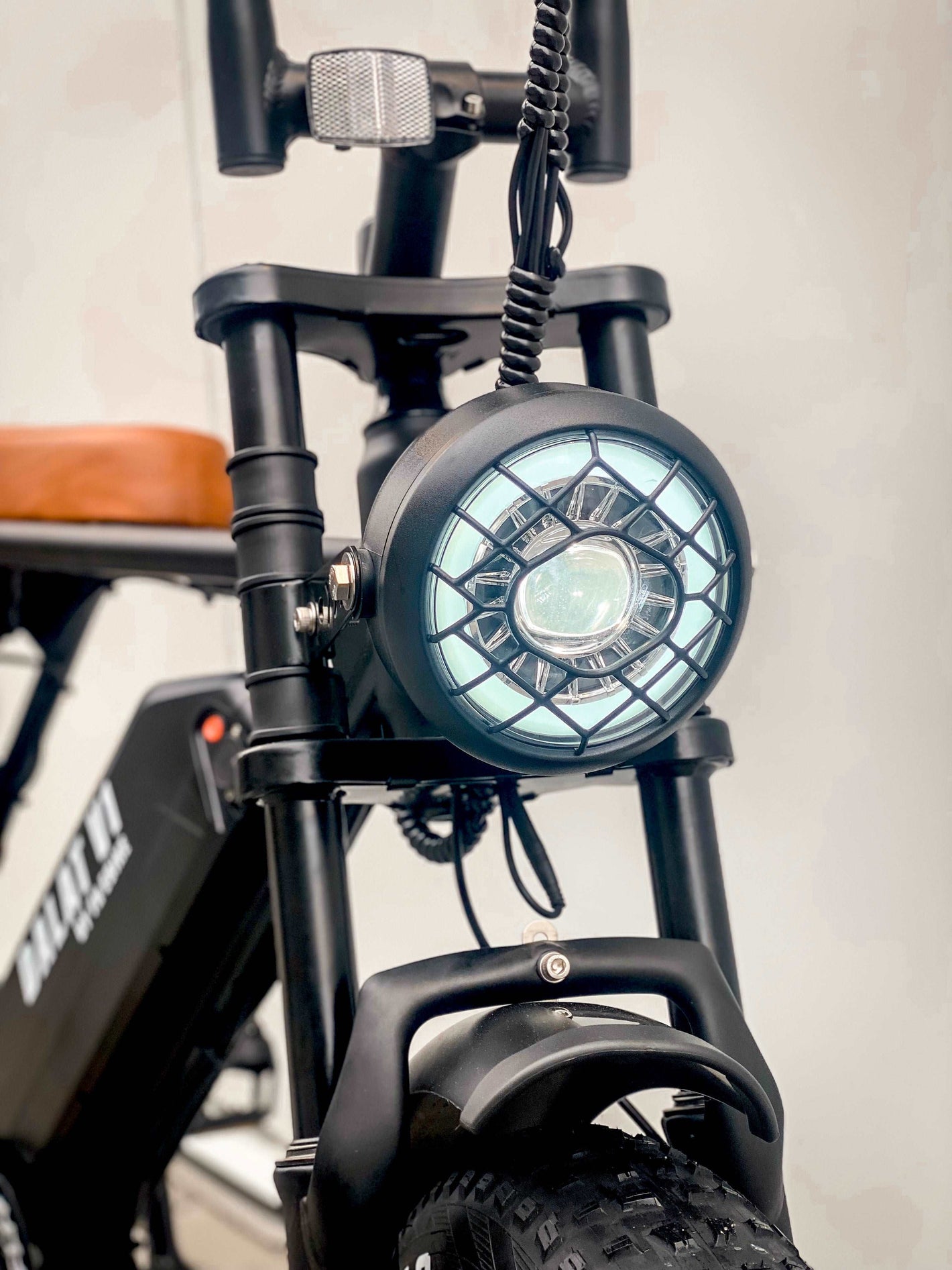 Dalat V1 Vintage Edition Electric Bike 2024 Head Light