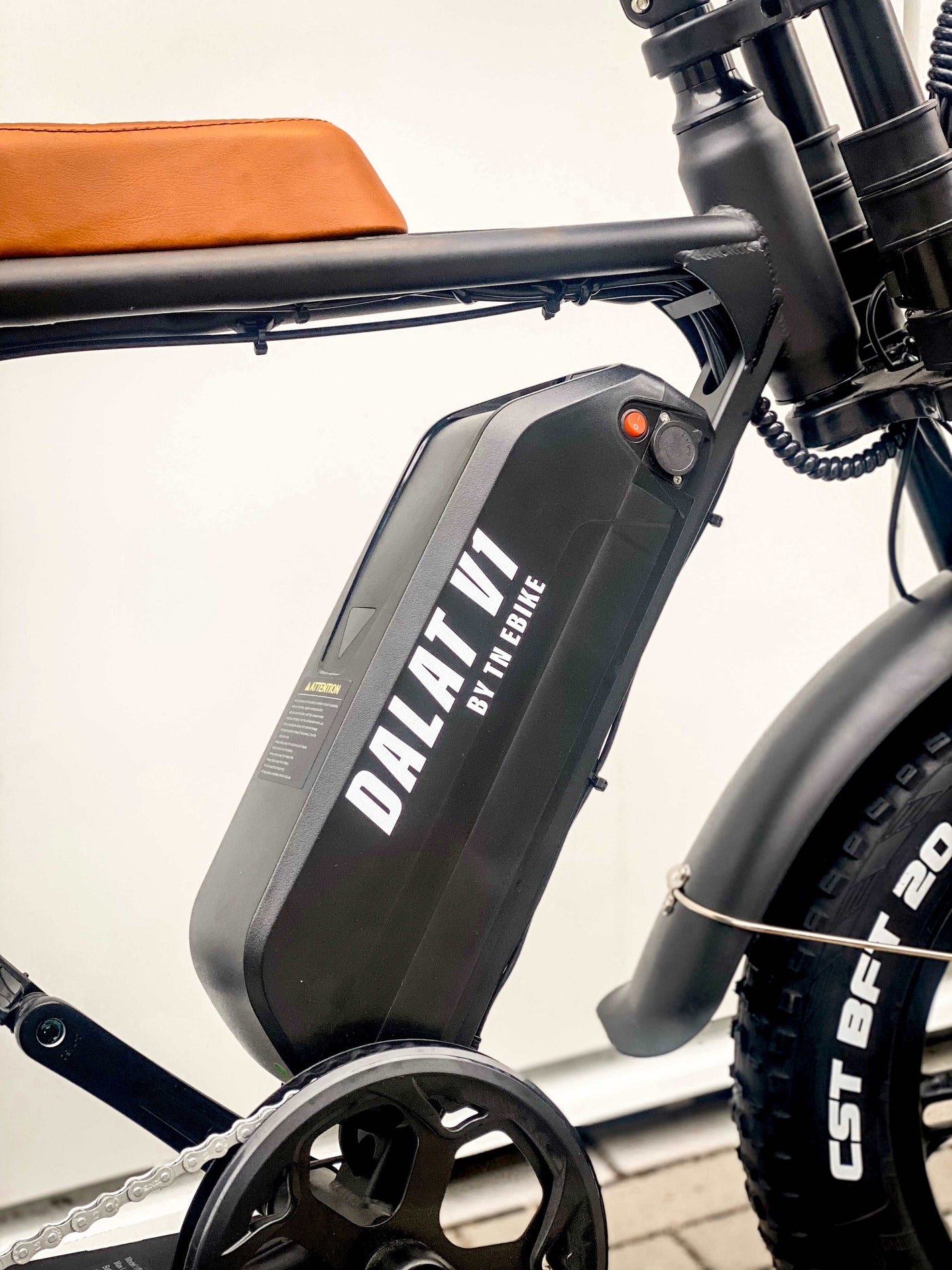 Dalat V1 Vintage Edition Electric Bike 2024 Long range Battery