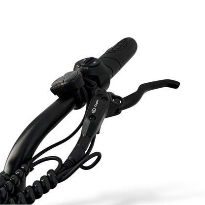 Dalat V1 Beast Edition electric bike 2026 close-up view on Logan brake lever 