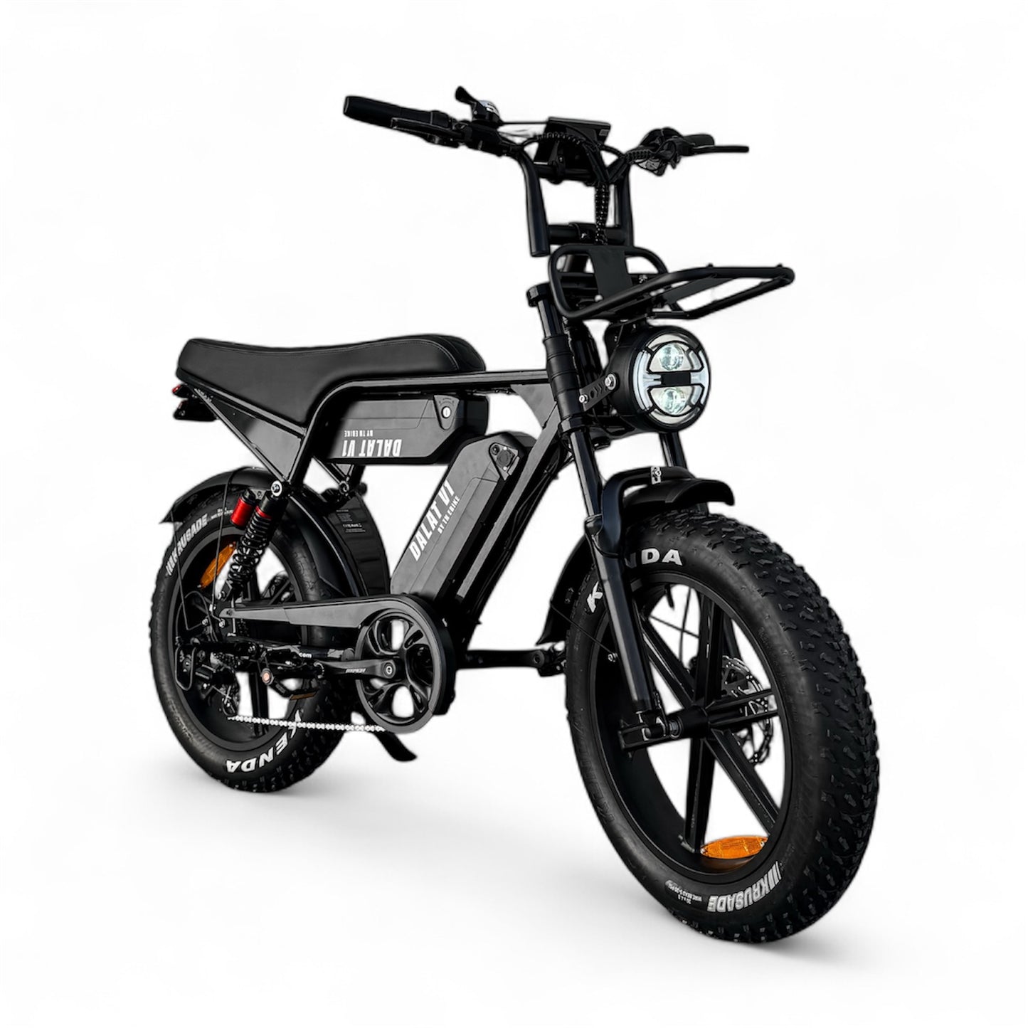 Moped Style Fat Tire Ebike  - Dalat V1 Dual Beast Edition 2026