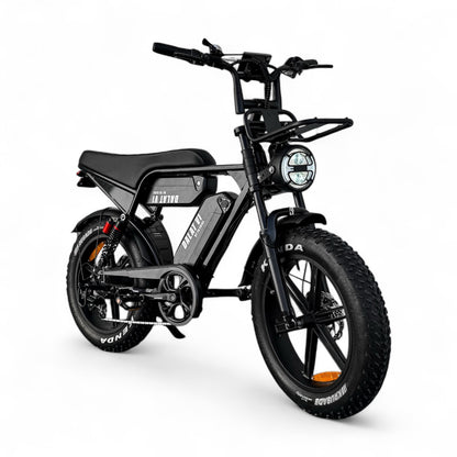 Moped Style Fat Tire Ebike  - Dalat V1 Dual Beast Edition 2026