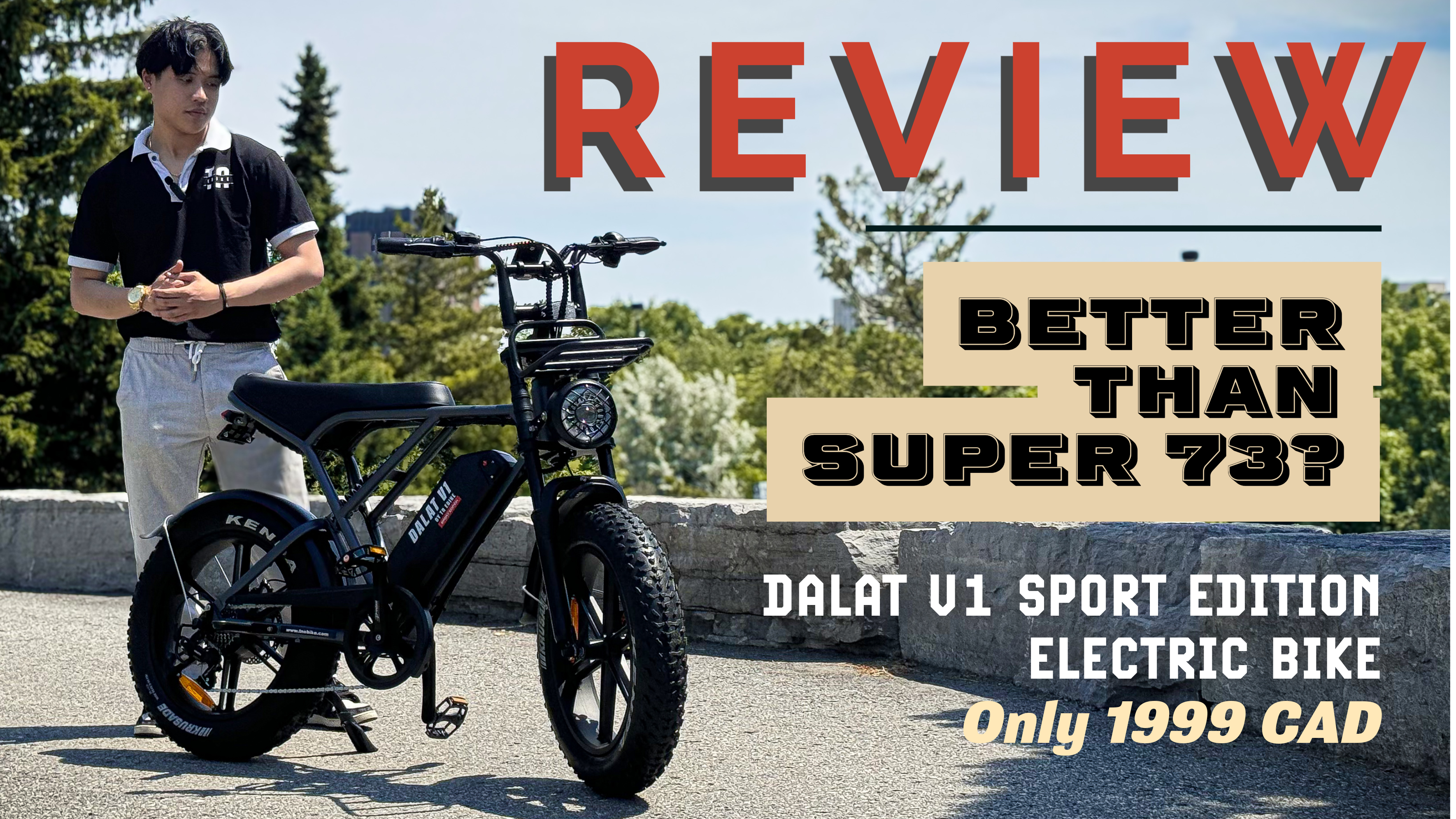 Load video: Dalat V1 Sport Edition Electric Bike