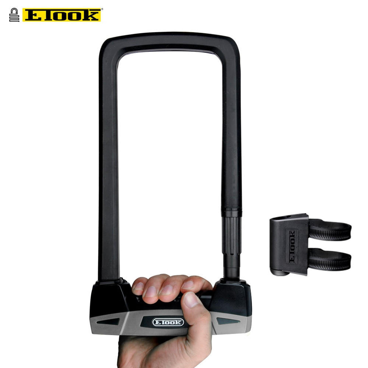 Steel Alloy U-Lock For Bike (Large Size)